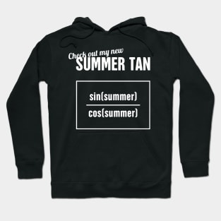 Summer Tan - Funny Statistics Teacher Design Hoodie